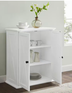 Clifton Distressed White Stackable Pantry