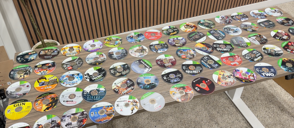 Xbox 360/Xbox 1 Game Collection 65 Games