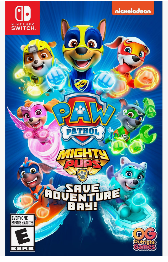 PAW Patrol Mighty Pups Save Adventure Bay! - Nintendo Switch