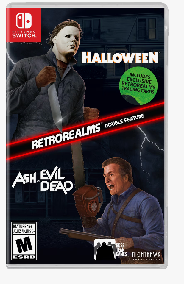 Halloween and Ash vs Evil Dead RetroRealms Double Feature - Nintendo Switch