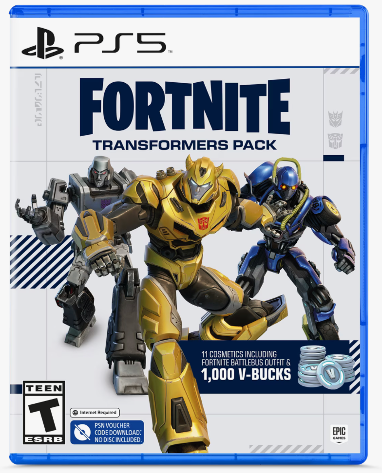 Fortnite - Transformers Pack DLC (Code in Box) - PlayStation 5