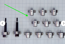 Load image into Gallery viewer, WOLF Stainless Steel Knob Kit
