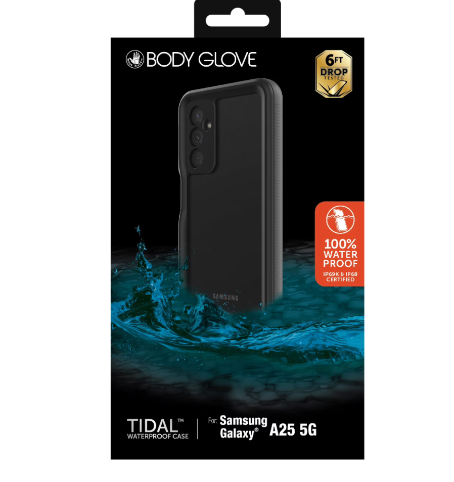 Body Glove Tidal Waterproof Case made for the Samsung Galaxy A25 5G