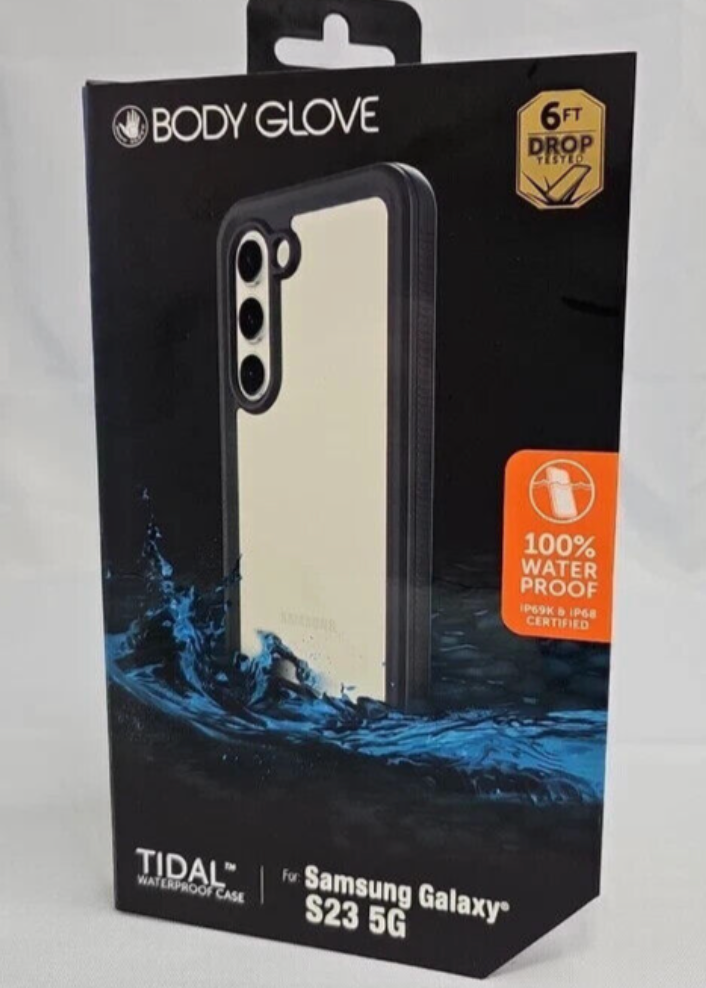 Body Glove Tidal Waterproof Case designed for the Samsung Galaxy S23+ 5G