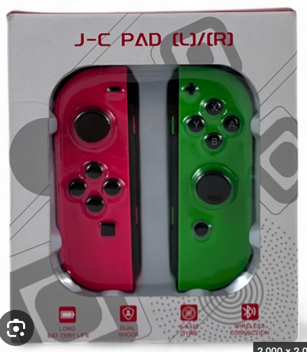 "J-C PAD (L)/(R)" designed for use with the Nintendo Switch