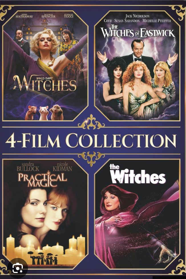 4-Film Collection (Witches/Practical Magic/Witches of Eastwick) — DVD