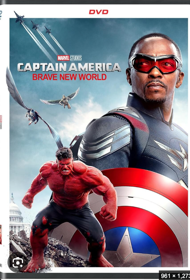 Captain America: Brave New World — DVD