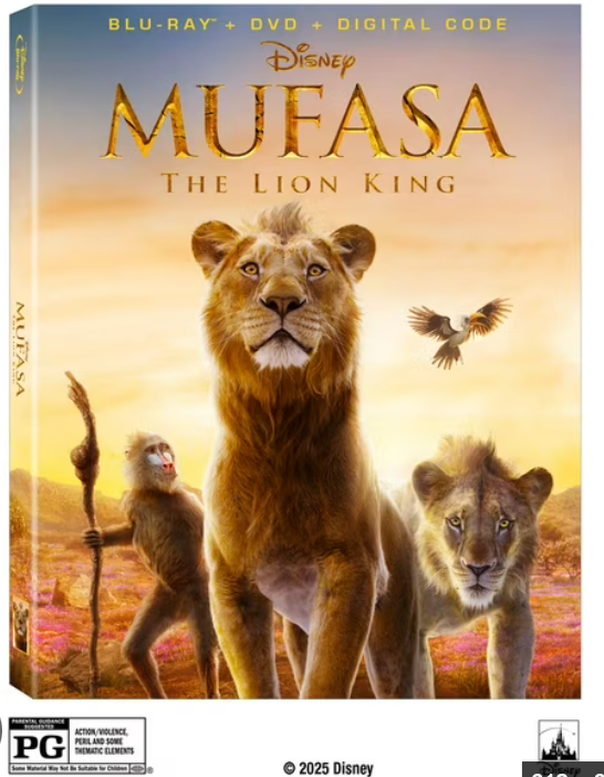 Mufasa: The Lion King — Blu-ray