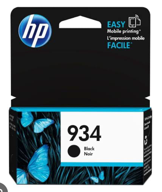 HP 934 Black Original Ink Cartridge
