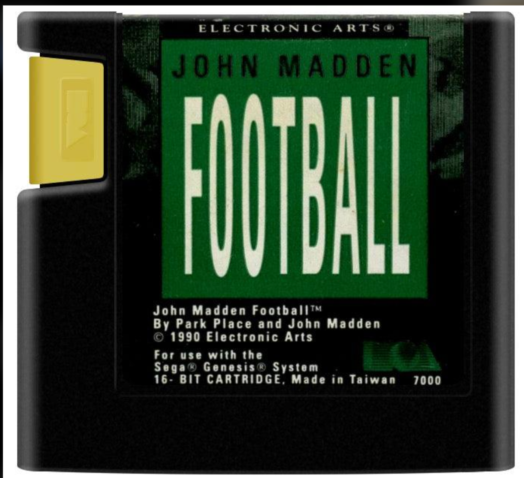 John Madden Football- Sega Genesis