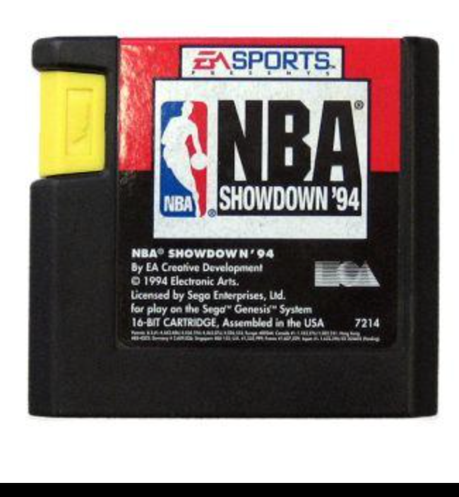 NBA Showdown 94- Sega Genesis