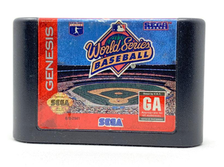 World Series Baseball- Sega Genesis