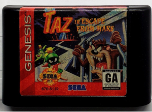 Taz in Escape from Mars- Sega Genesis