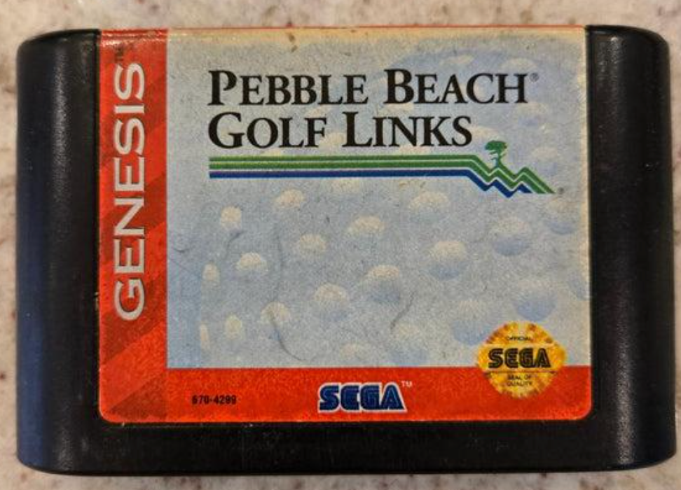 Pebble Beach Golf Links- Sega Genesis