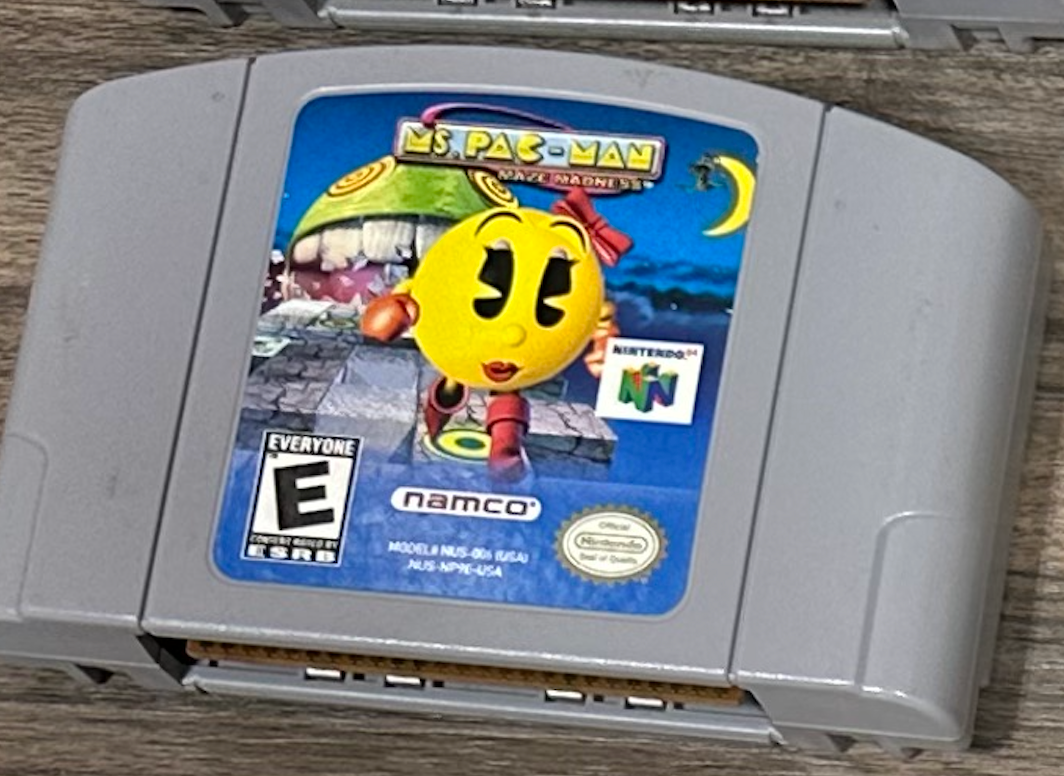 Ms. Pac-Man Maze Madness- Nintendo 64