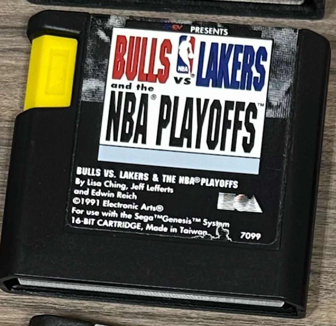 Bulls vs. Lakers and the NBA Playoffs- Sega Genesis