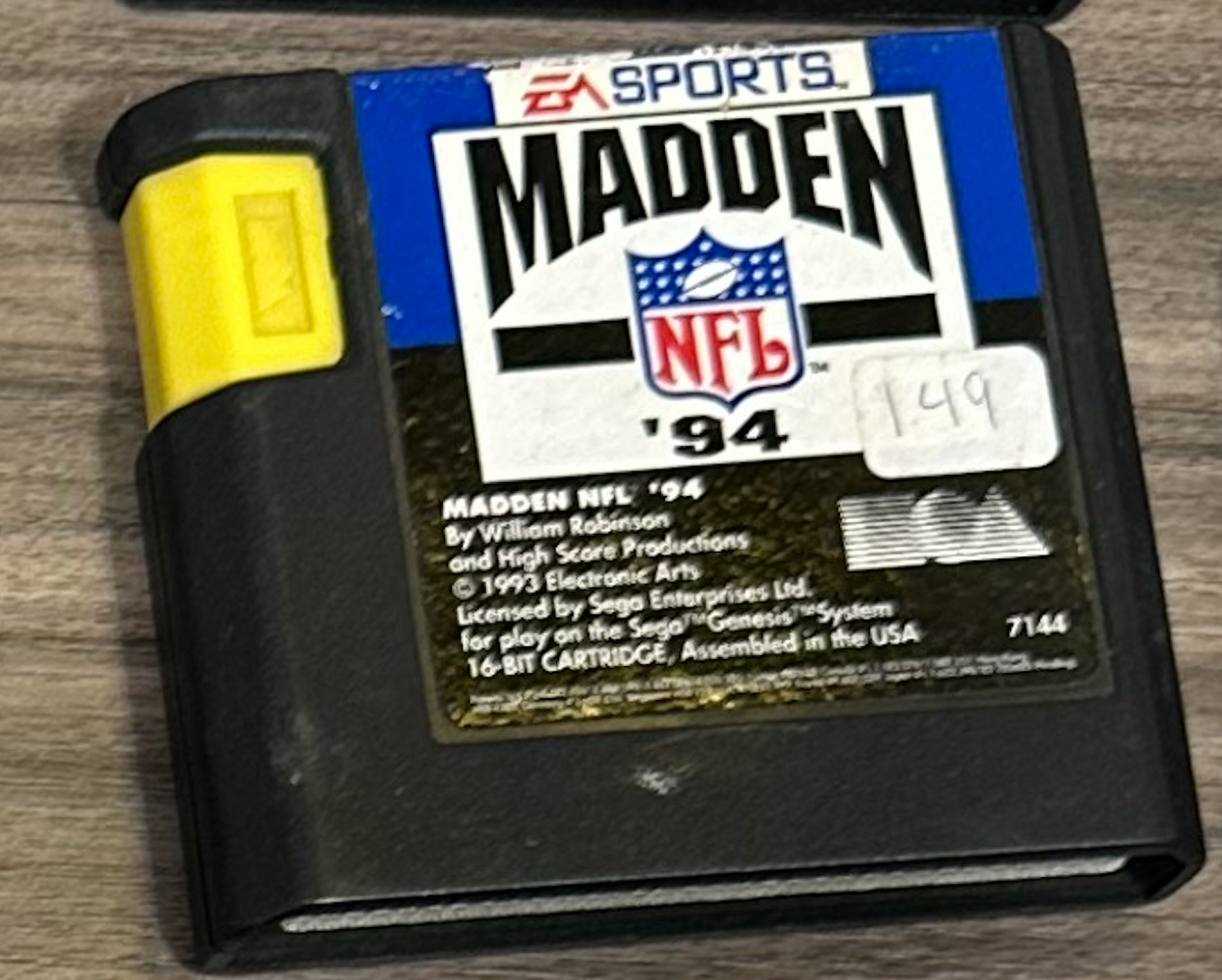 Madden NFL 94- Sega Genesis