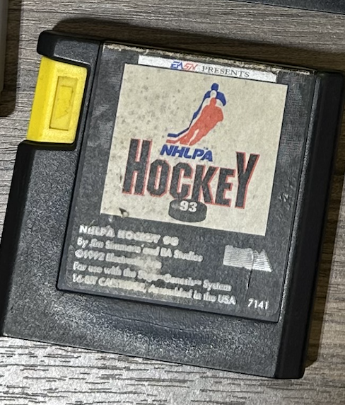 NHLPA Hockey 93- Sega Genesis