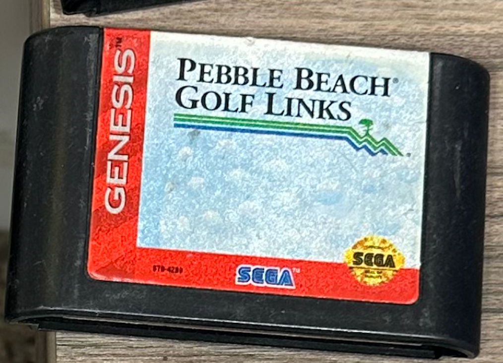 Pebble Beach Golf Links- Sega Genesis
