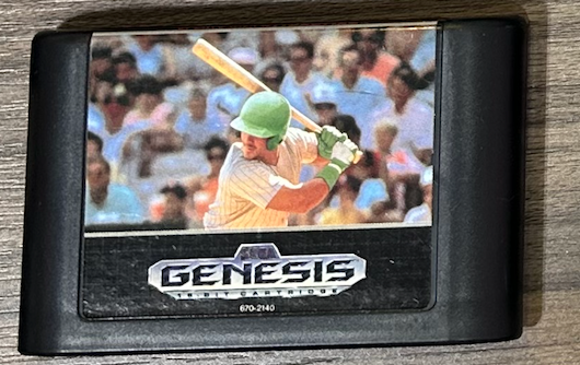 Sports Talk Baseball- Sega Genesis