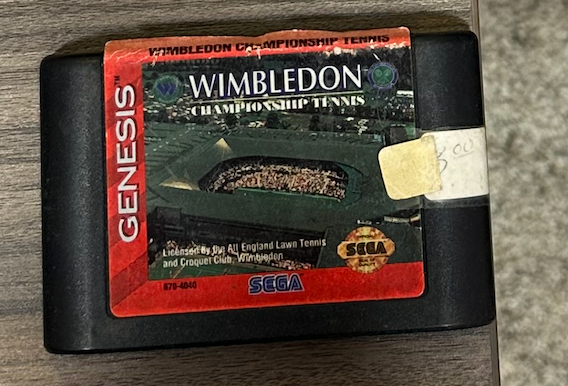 Wimbledon Championship Tennis- Sega Genesis
