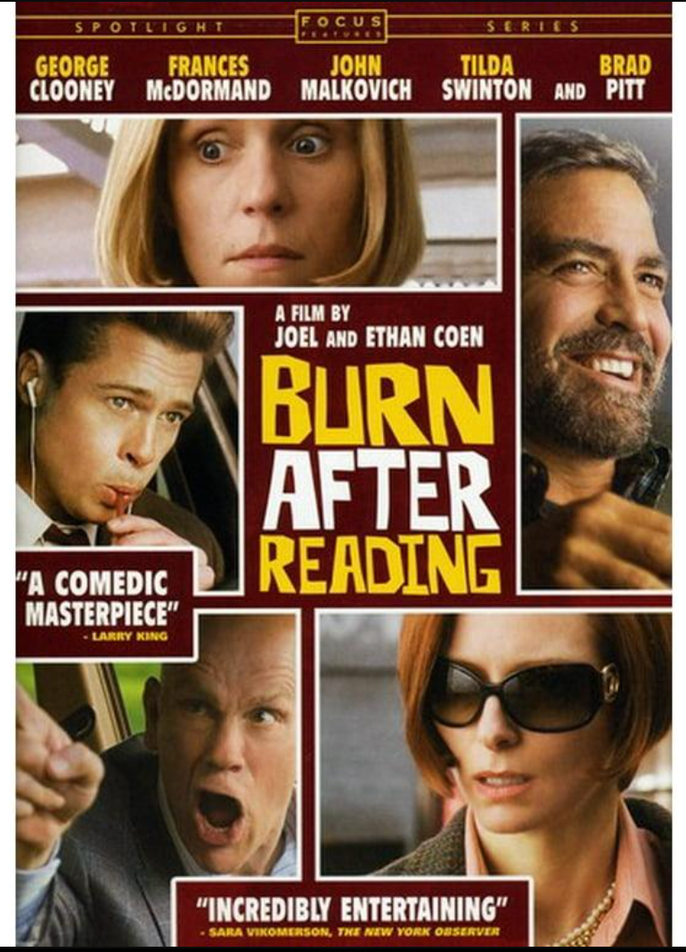 Burn After Reading- DVD