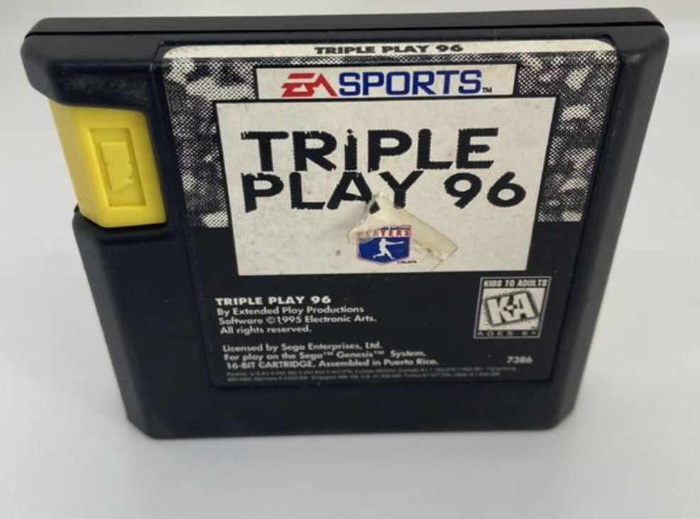 EA Sports Triple Play 96- Sega Genesis