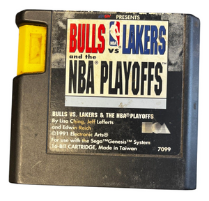 Bulls vs. Lakers and the NBA Playoffs- Sega Genesis