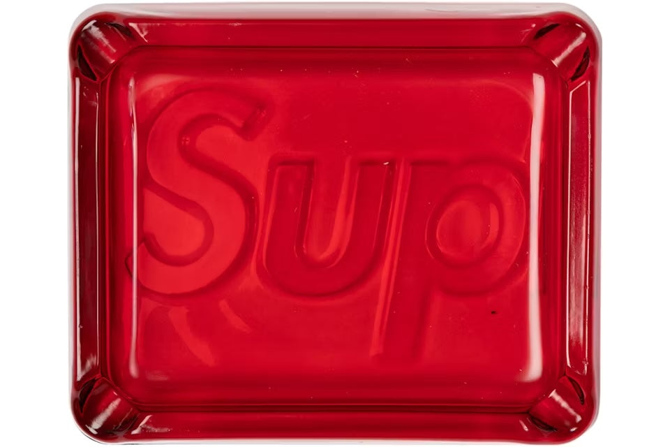 Supreme Debossed Glass Ashtray