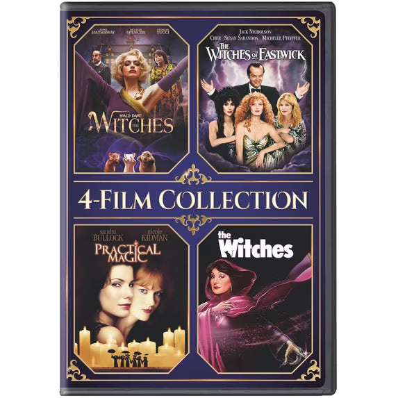 Witches 4 Film Collection (DVD), Fantasy, Warner Bros.