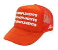 Compliments Orange 🦞 Trucker