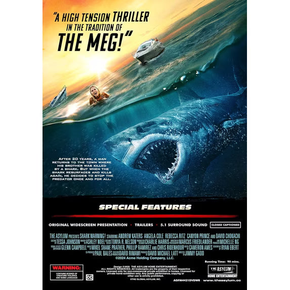 Shark Warning (DVD)