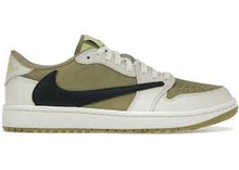 Load image into Gallery viewer, Jordan 1 Retro Low Golf Travis Scott Neutral Olive Sz 11
