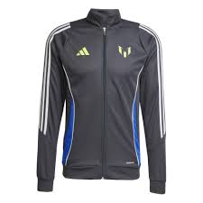 Men's adidas Lionel Messi Logo Full-Zip Track Jacket