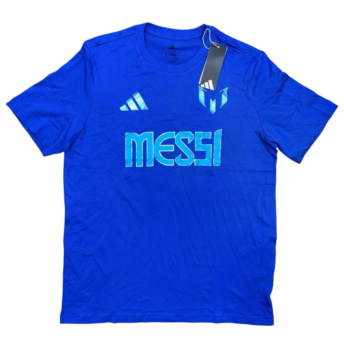 Adidas Lionel Messi Argentina White Soccer Jersey T Shirt