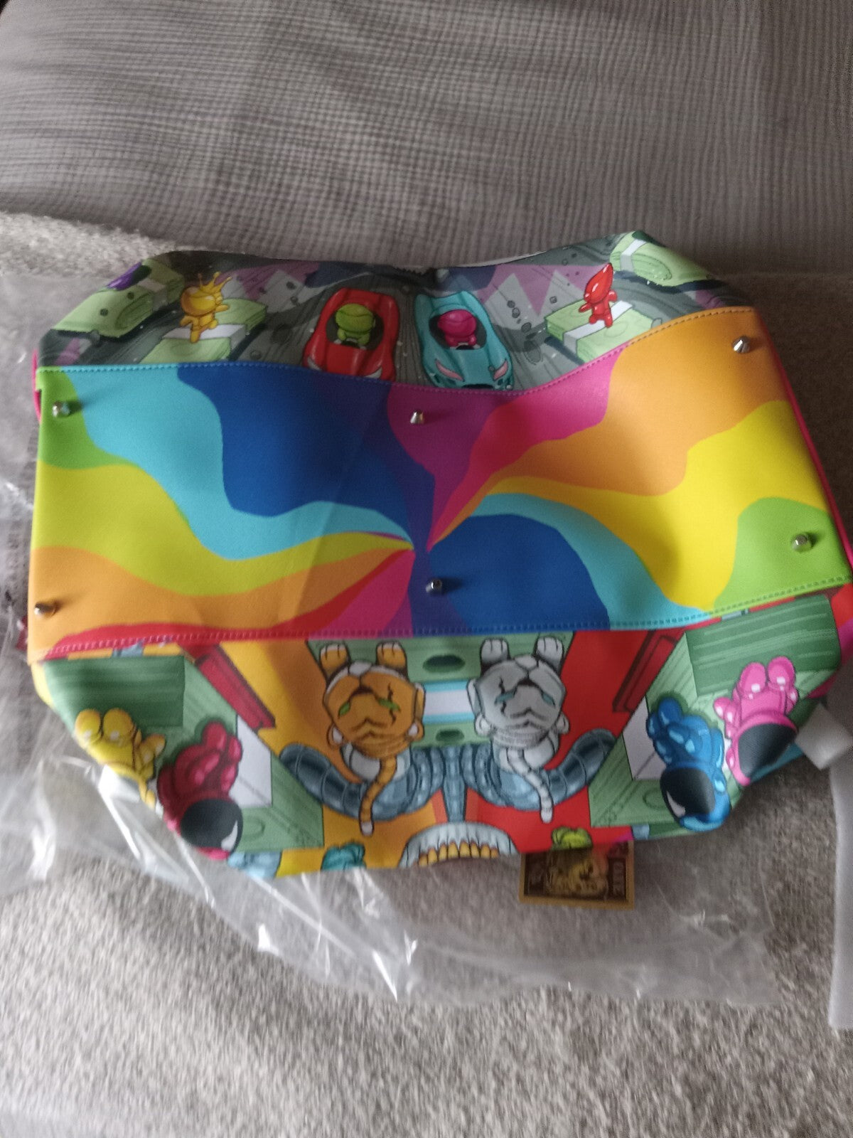 Sprayground Limited Edition Chaotic Universe Duffle Bag