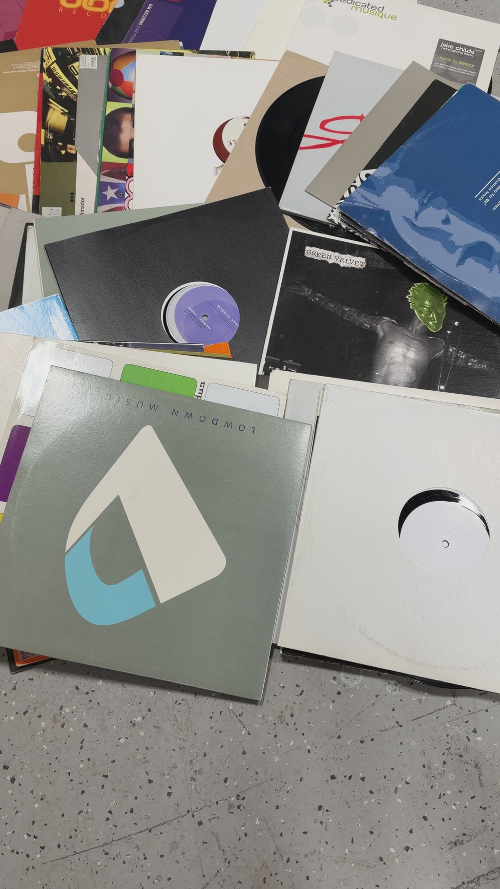 Vinyl Record BULK Lot 90-100 Records Box 2