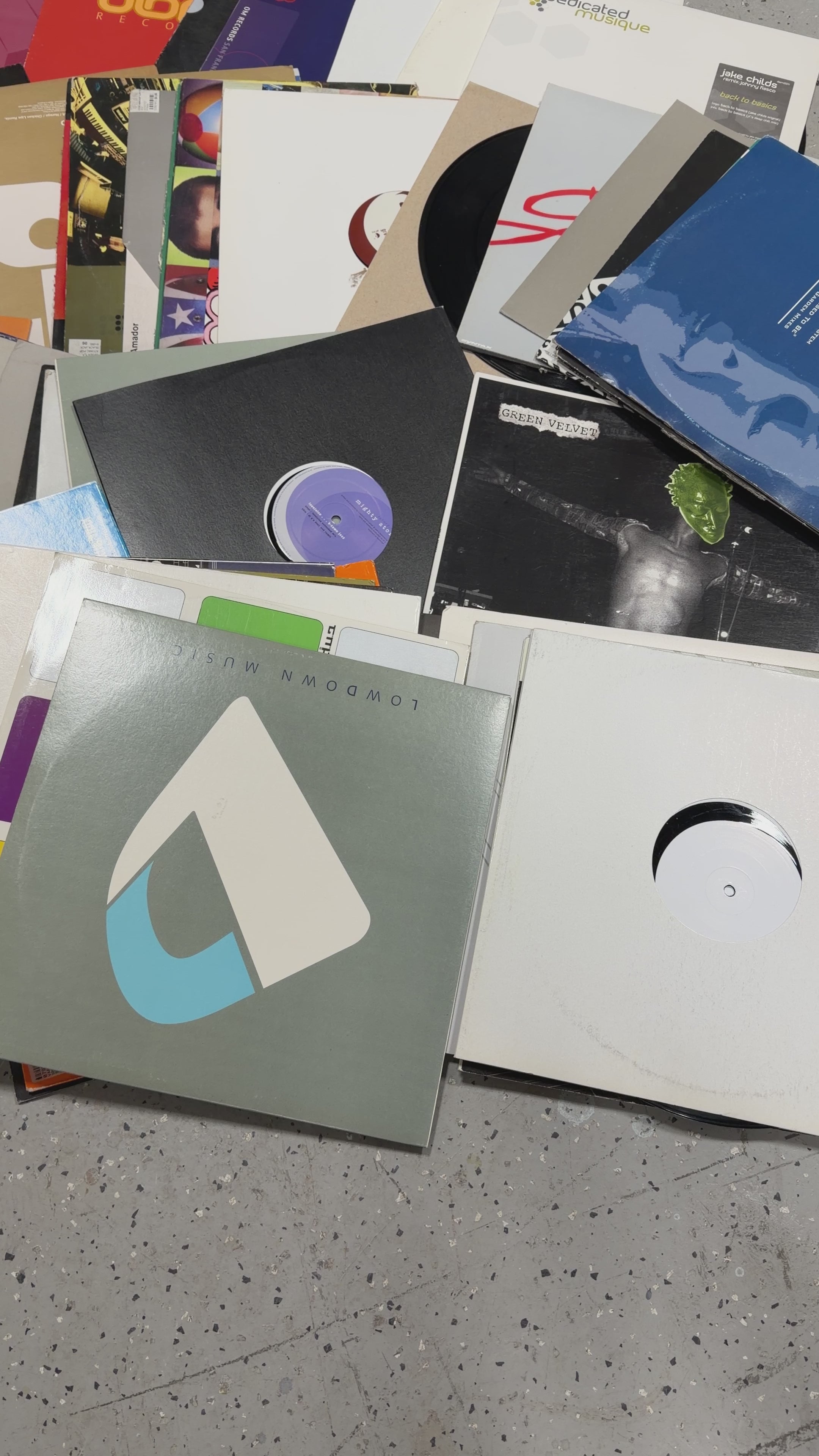 Vinyl Record BULK Lot 90-100 Records Box 2