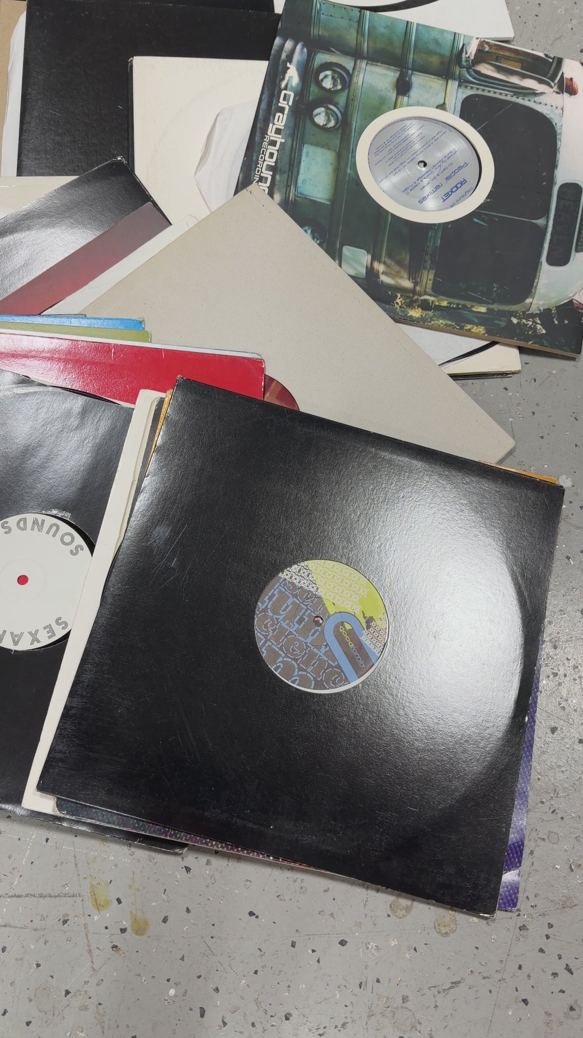 Vinyl Record BULK Lot 90-100 Records Box 3