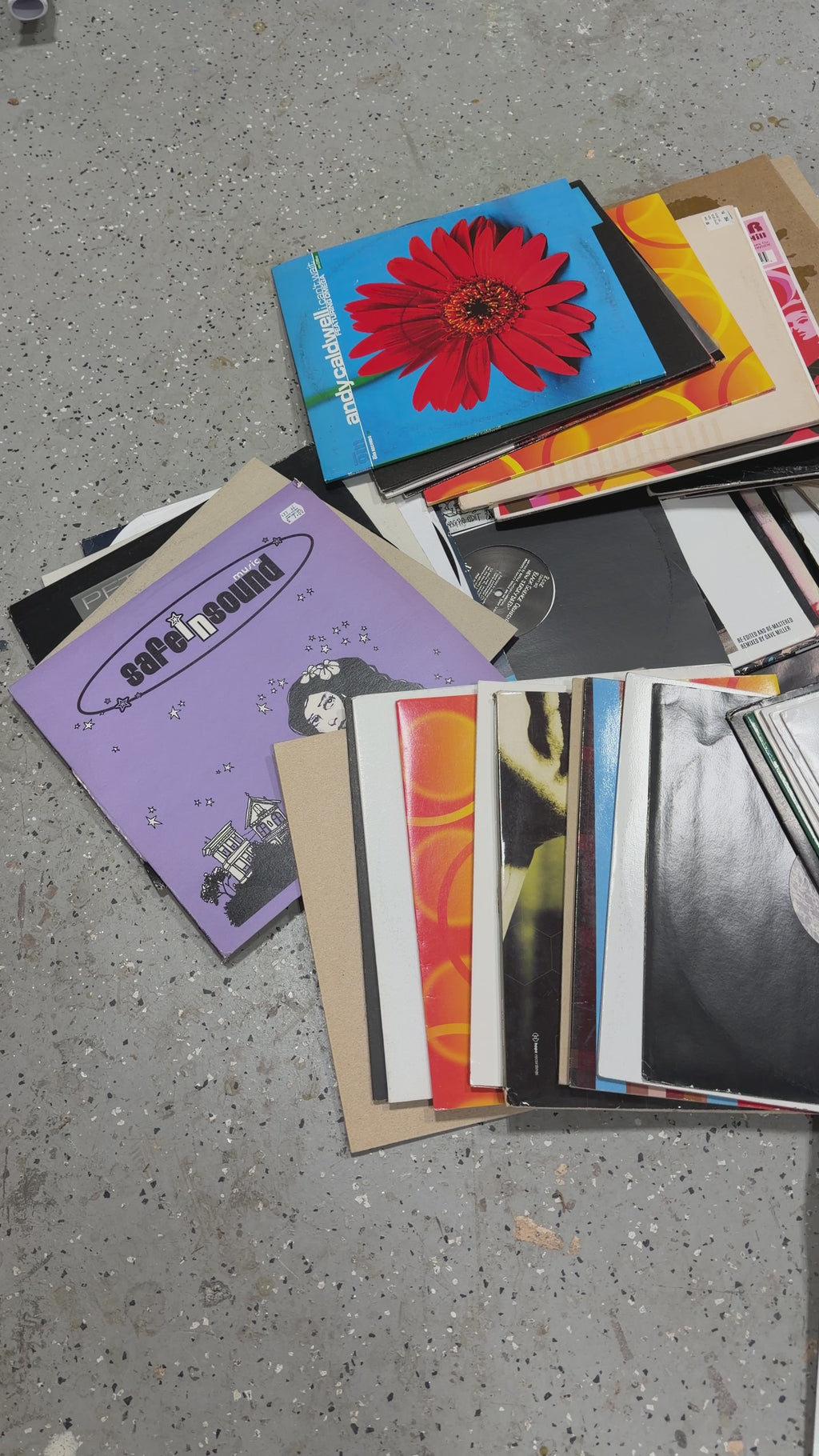 Vinyl Record BULK Lot 90-100 Records. box 1