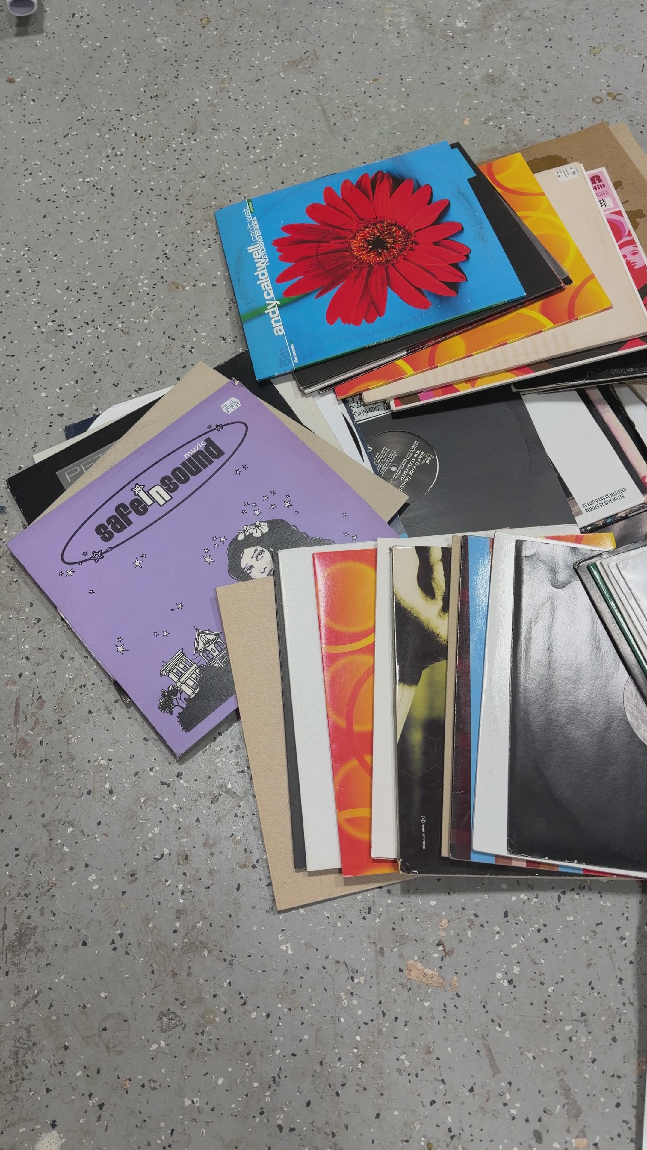 Vinyl Record BULK Lot 90-100 Records. box 1