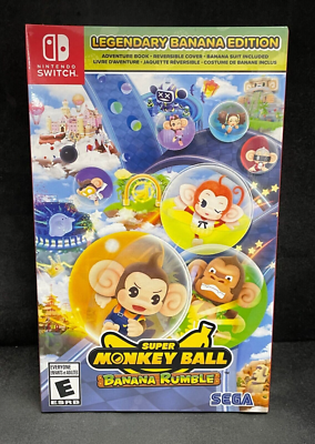 Super Monkey Ball Banana Rumble Launch Edition (Nintendo Switch) BRAND NEW