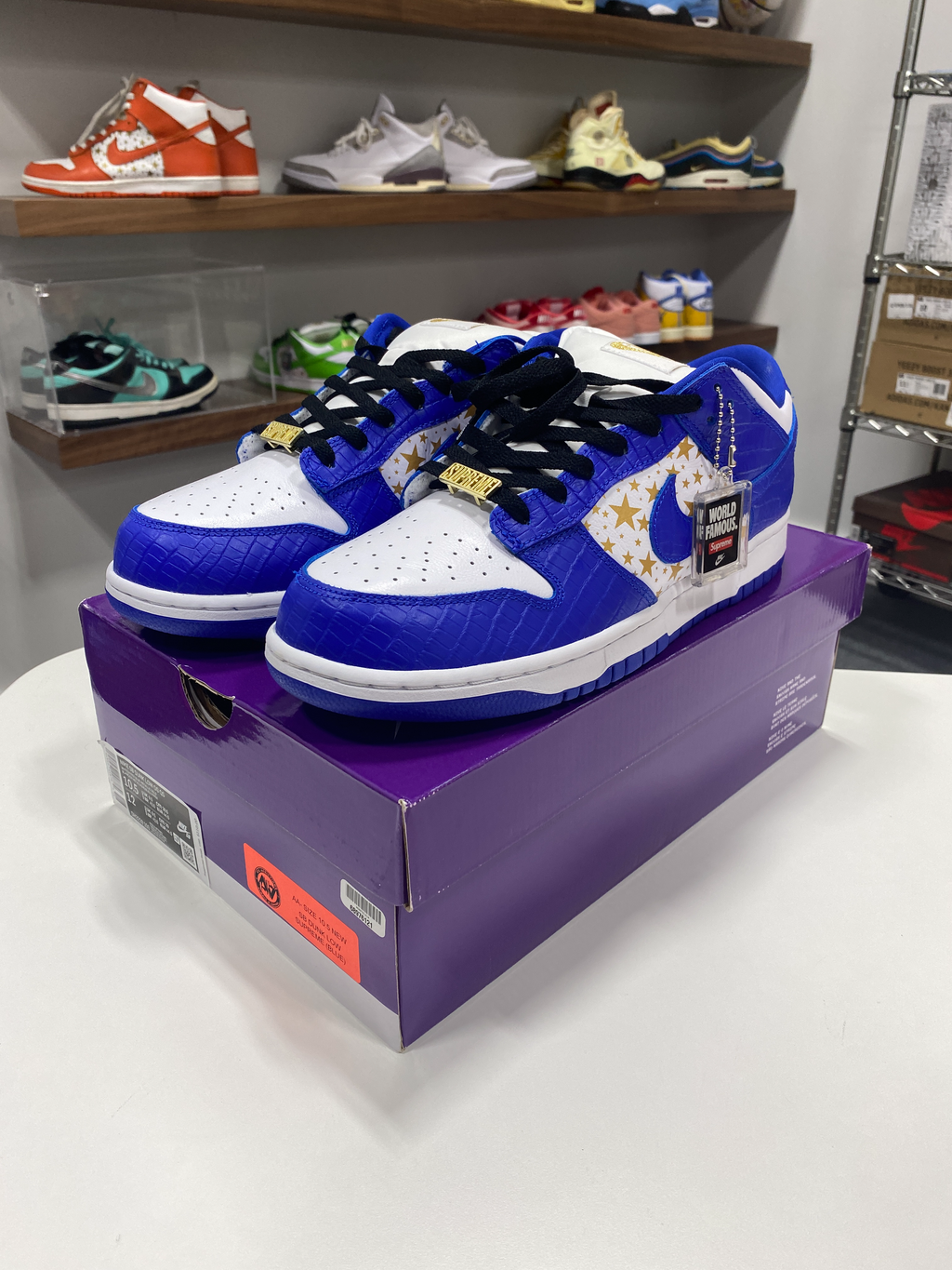 Nike x Supreme Dunk Low Sz 10.5 - Blue