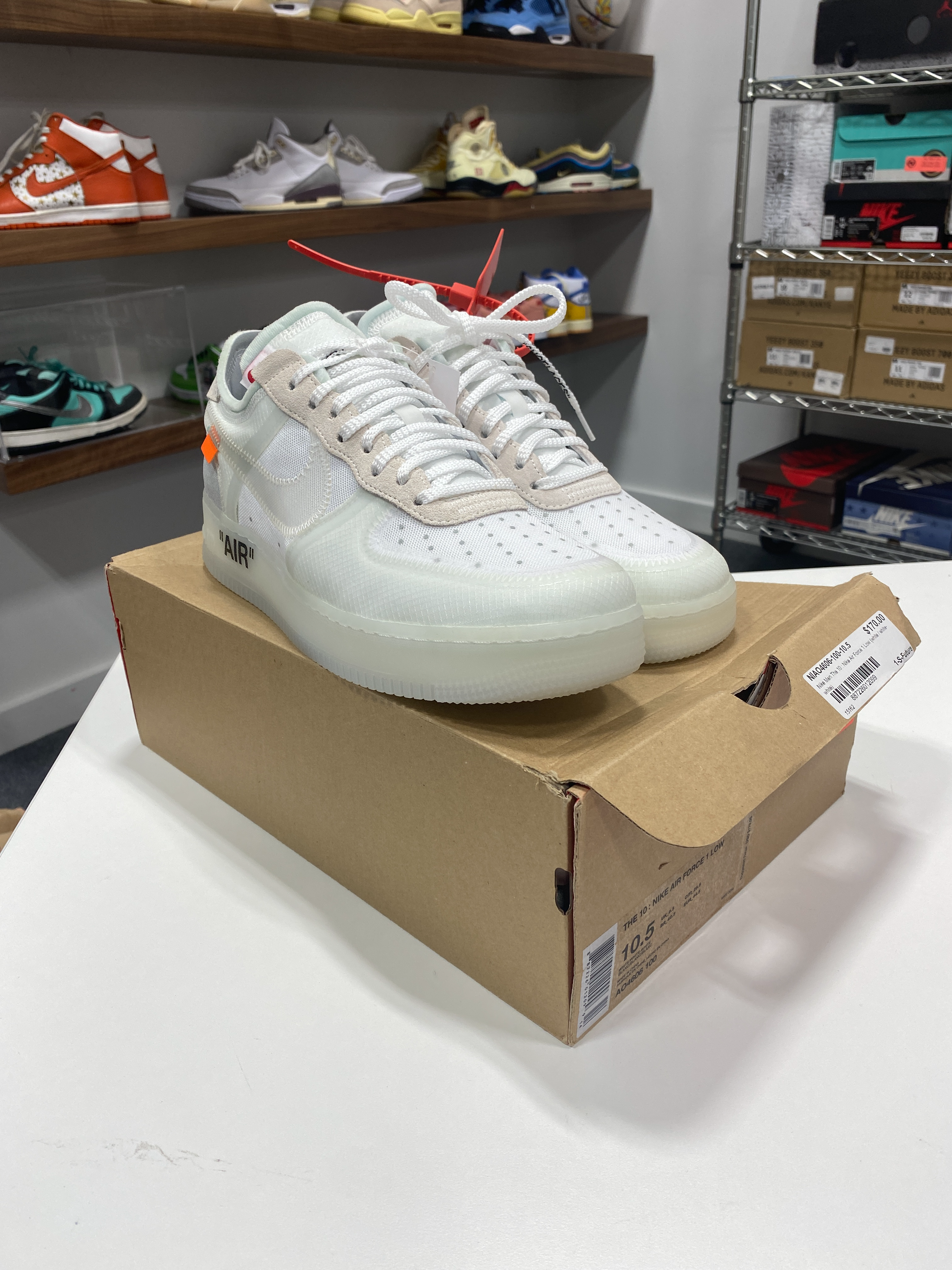 Off-White Air Force 1 Sz 10.5