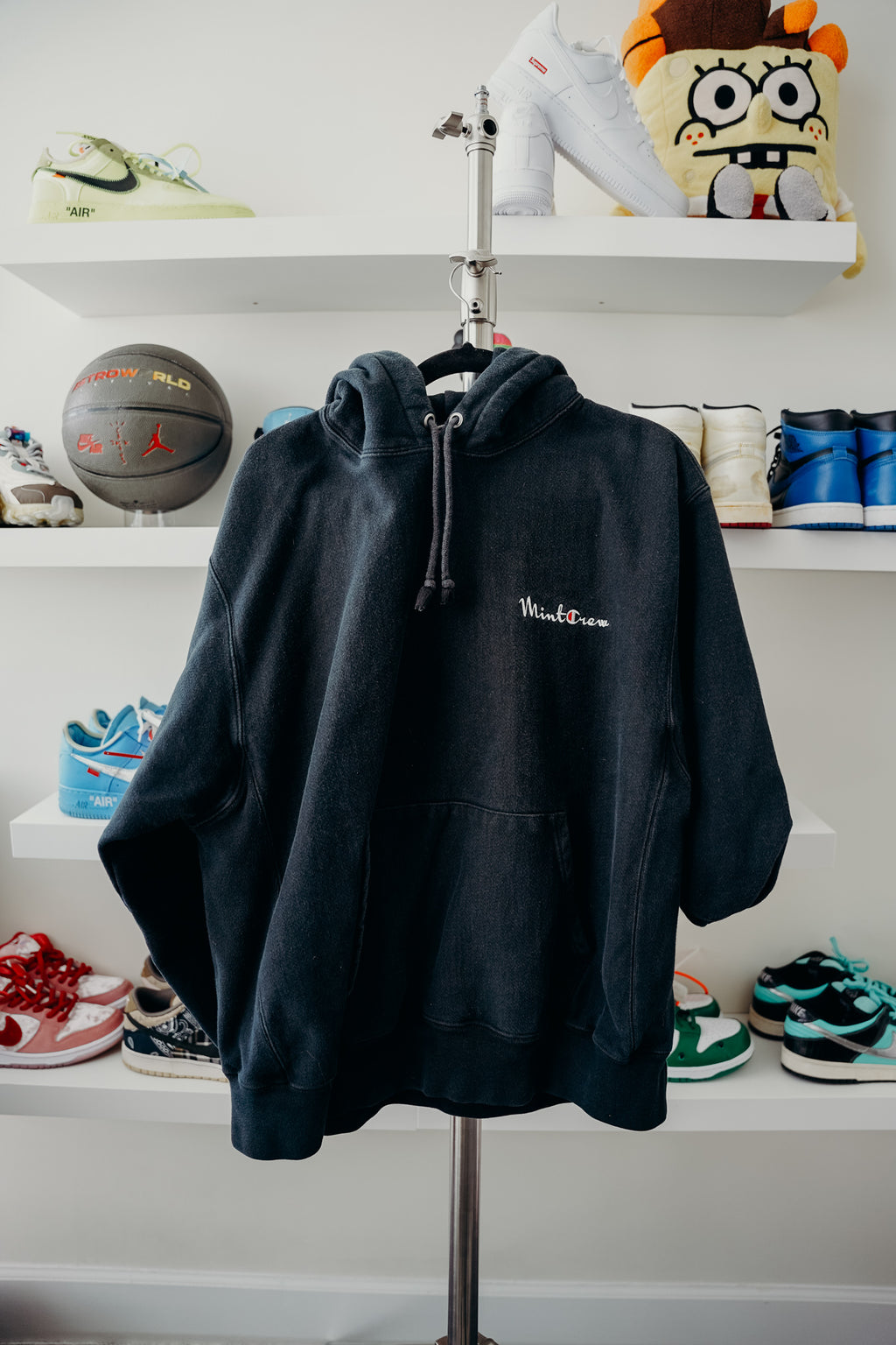 Mintcrew Reverse Weave Hoodie Sz XL