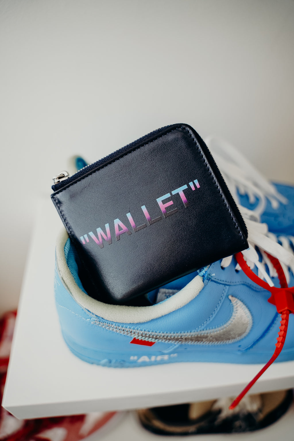 Off-White Zip Wallet