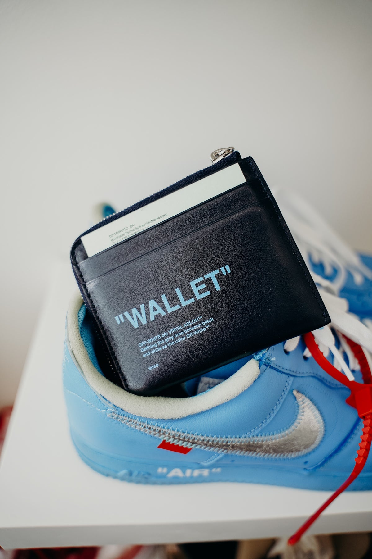 Off-White Zip Wallet