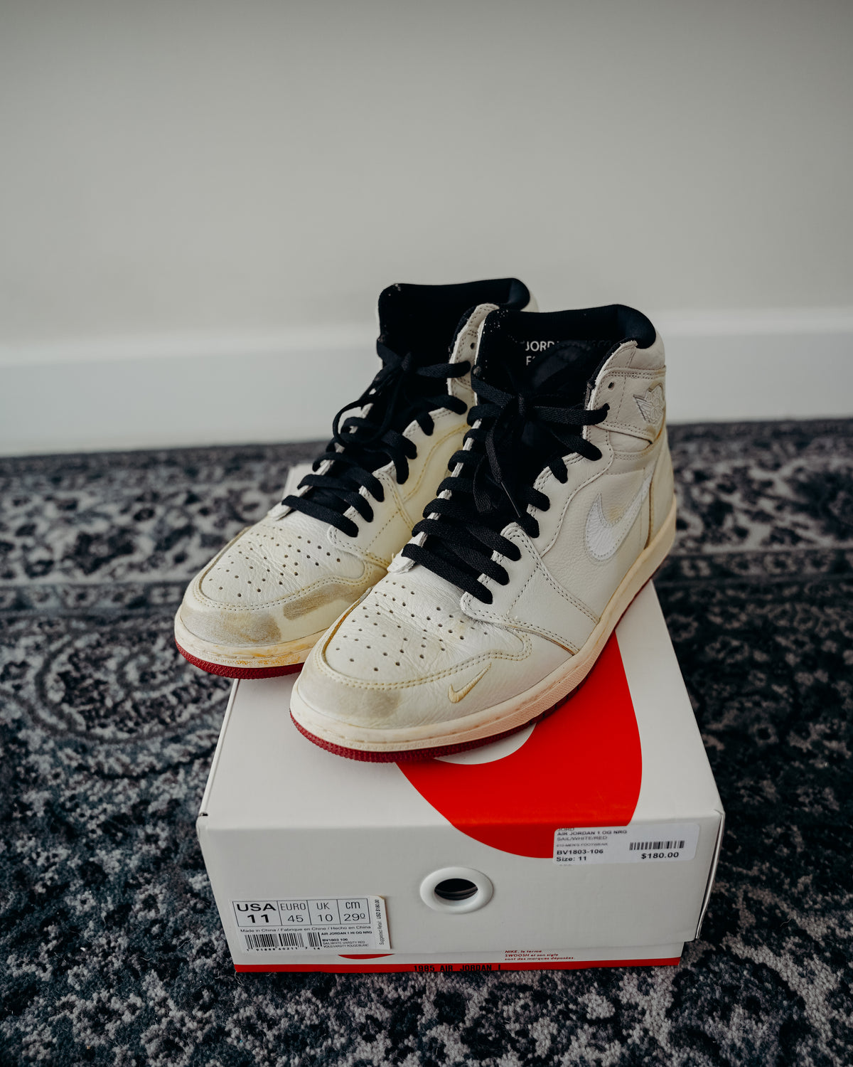 Jordan 1 High Nigel Sylvester Sz 11