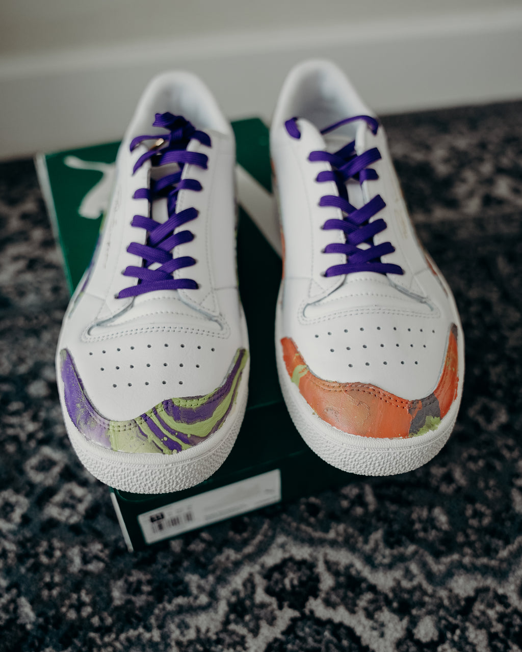 CUSTOM Puma Ralph Sampson Low Sz 11
