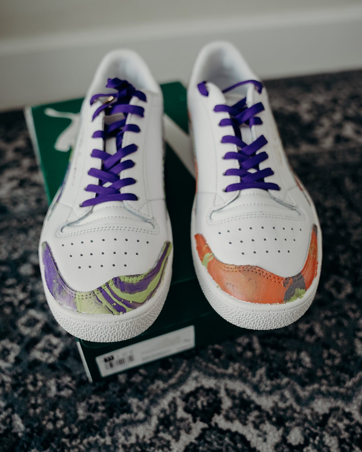 CUSTOM Puma Ralph Sampson Low Sz 11